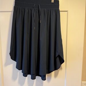 Lululemon Athletica Asymmetrical Navy Skirt